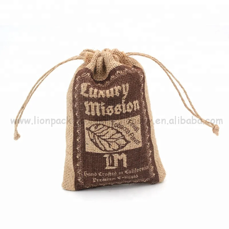 large burlap bags with drawstring