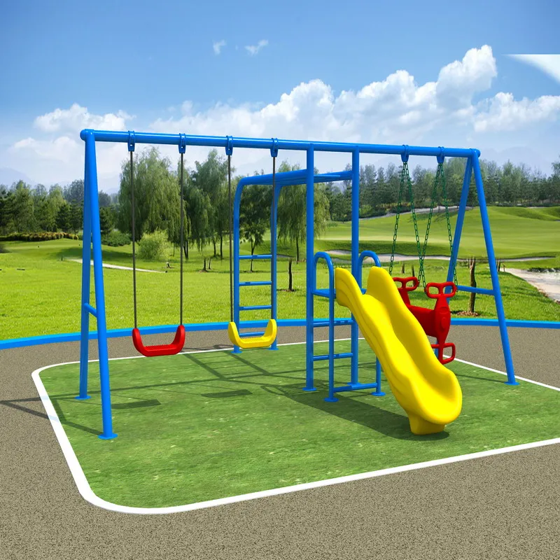 Hot Sale Kids Games Swing Set Slide Children Outdoor Garden Swing for  Outdoor Playground