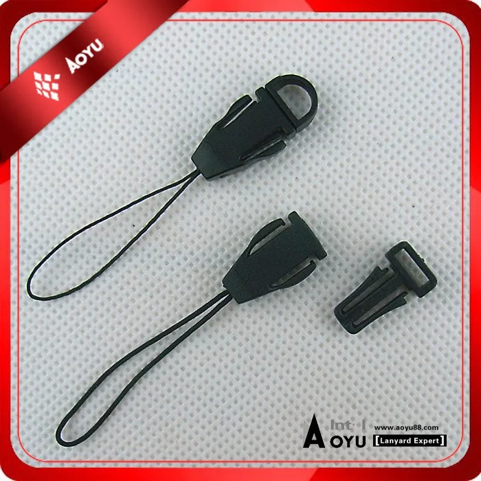 Высококачественная петля для сотового телефона небольшого размера/веревка для телефона разных цветов с двойным кольцом и карабином