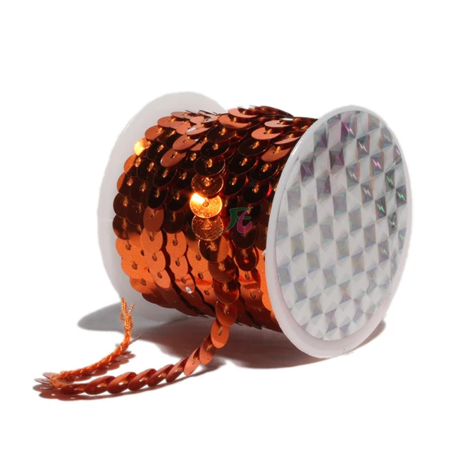 Brilliant PVC Flat Sequins for Garment Sequin Trim Tapes