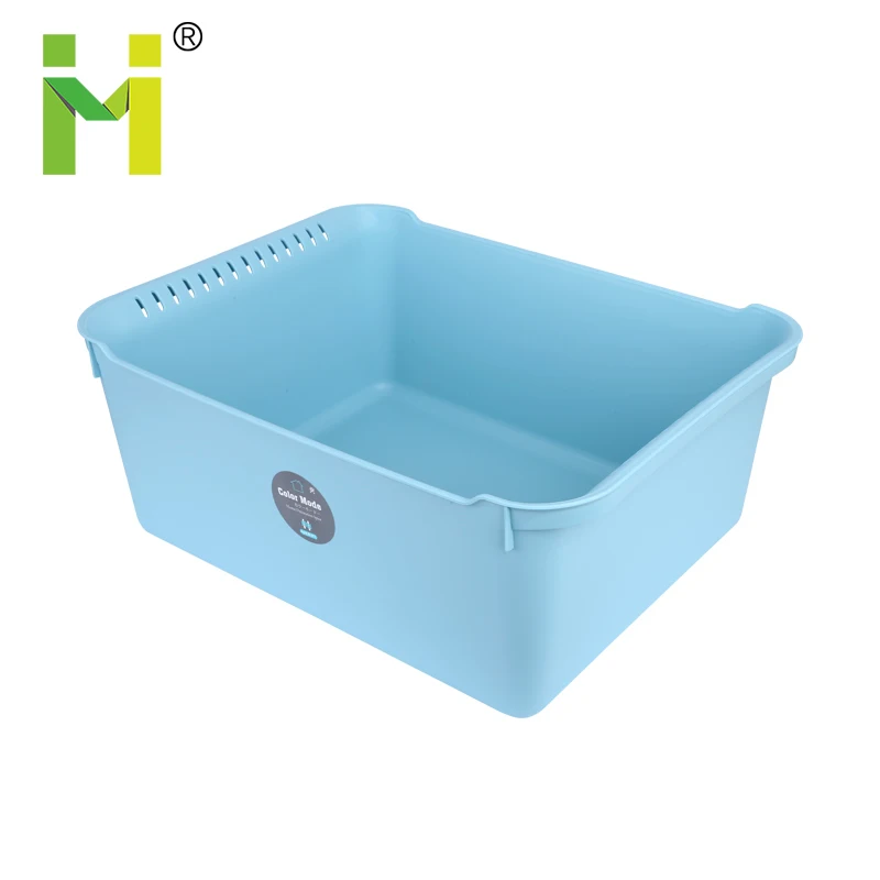 
Pp бытовые кухонные использования большого размера квадратной формы пластиковые глубокие ручной насос для мытья посуды чаша с емкостью для слива 