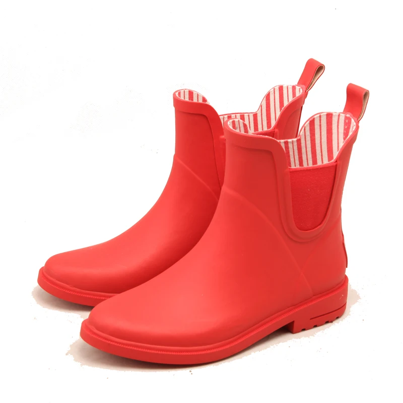 ankle rain boots