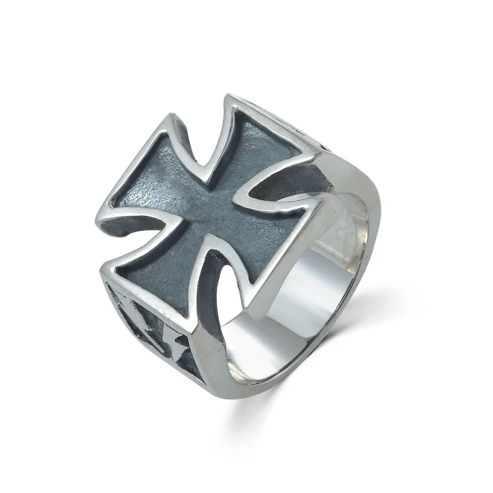 Anillos de cruz online para hombre