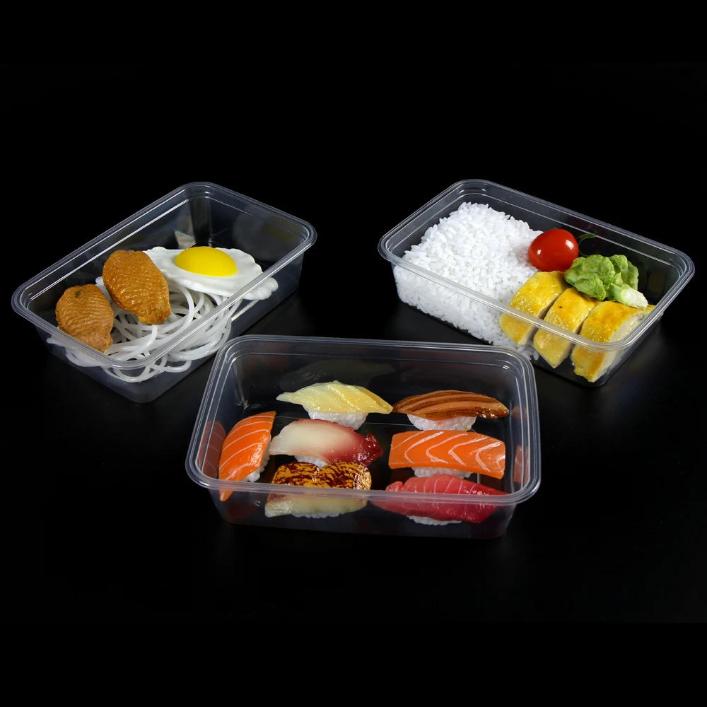 500ml Transparent Eco Friendly Microwavable Takeaway Disposable Food  Containers Lunch Manufacturers, Suppliers and Factory - Wholesale Products  - Huizhou Yangrui Printing & Packaging Co.,Ltd.