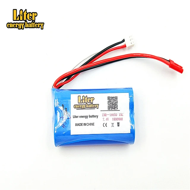 7 4 V 1800 mAh 18650 литиевая батарея вы Di U12A Syma S033g 6088 T 15c