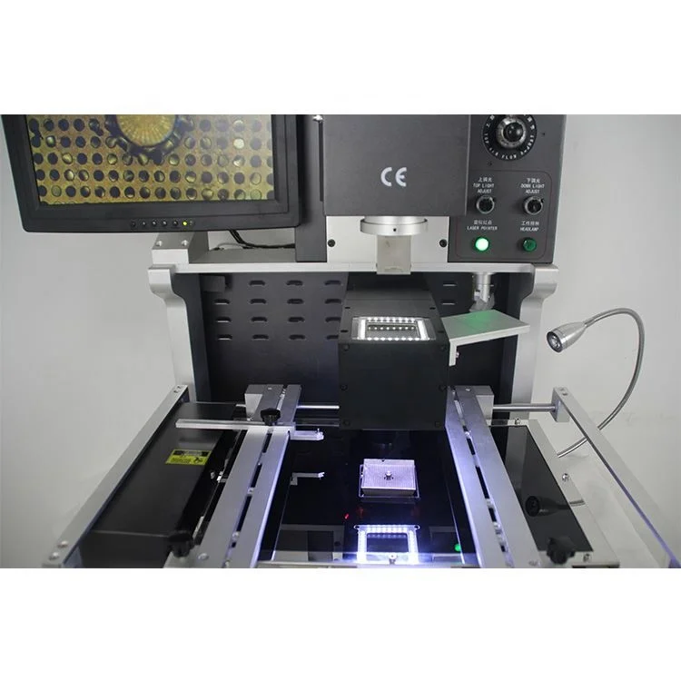 Automatic IC Replacement Machine Bga Rework Station Camera Bga Reballing Station