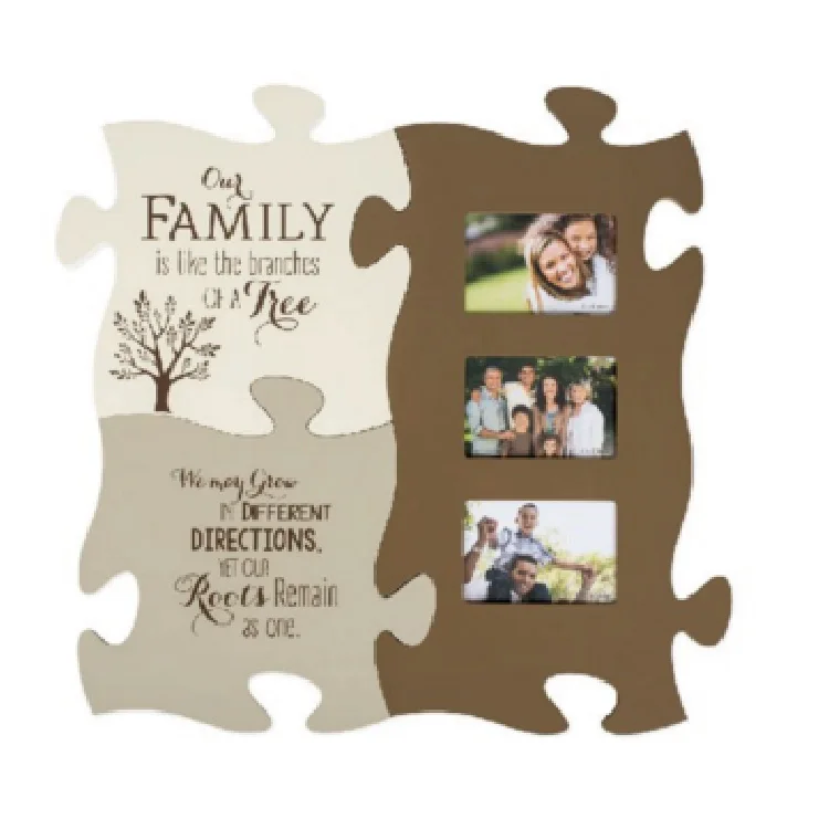 Roots of a Family Puzzle Wall Plaque