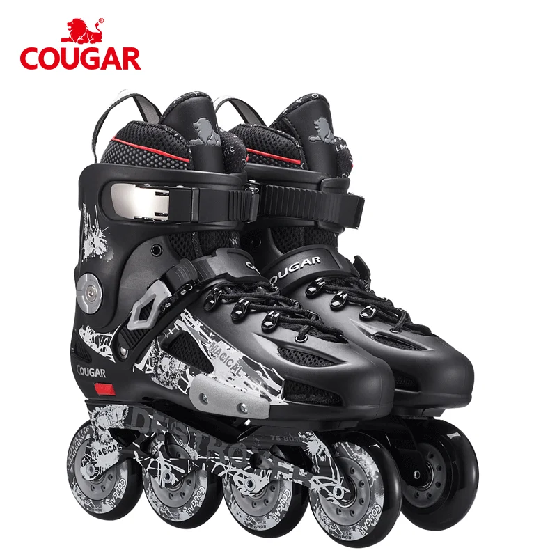 Квадрокоптер Профессиональный для взрослых, ролики для фристайла, слаломы, крутые комфортные коньки