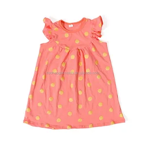 Wholesale Kids Clothing Polka Dot Baby Clothes 3-5 Year Old Girls Dress