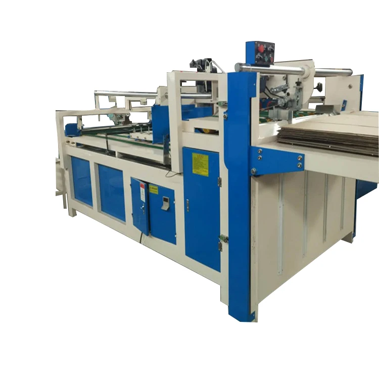Corrugated Box Folding Machine Corrugated Sheet Pasting Machine Folder Gluer Machine