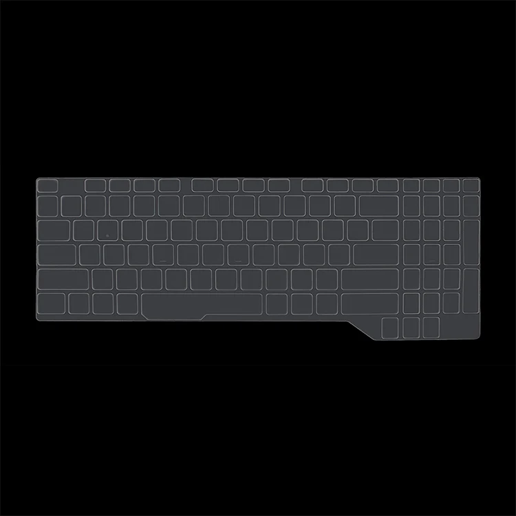 Пылезащитный чехол для клавиатуры, водонепроницаемый силиконовый чехол для ноутбука asus FX63