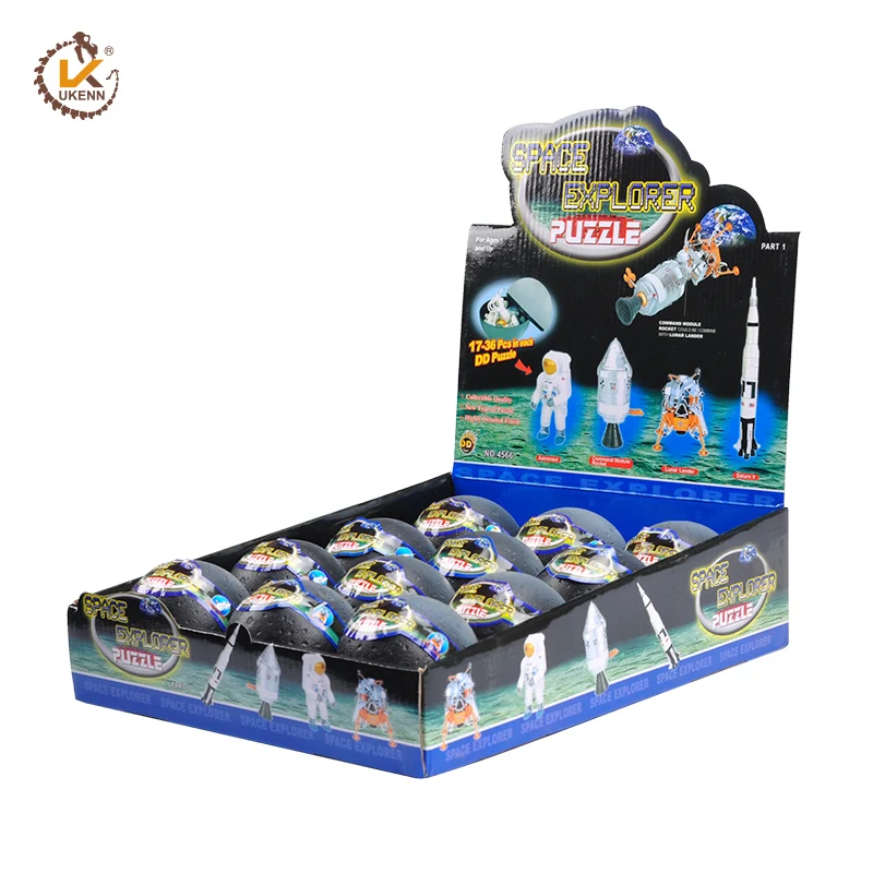 Обучающие игрушки космический исследователь подарок 3d пластиковая головоломка космические для