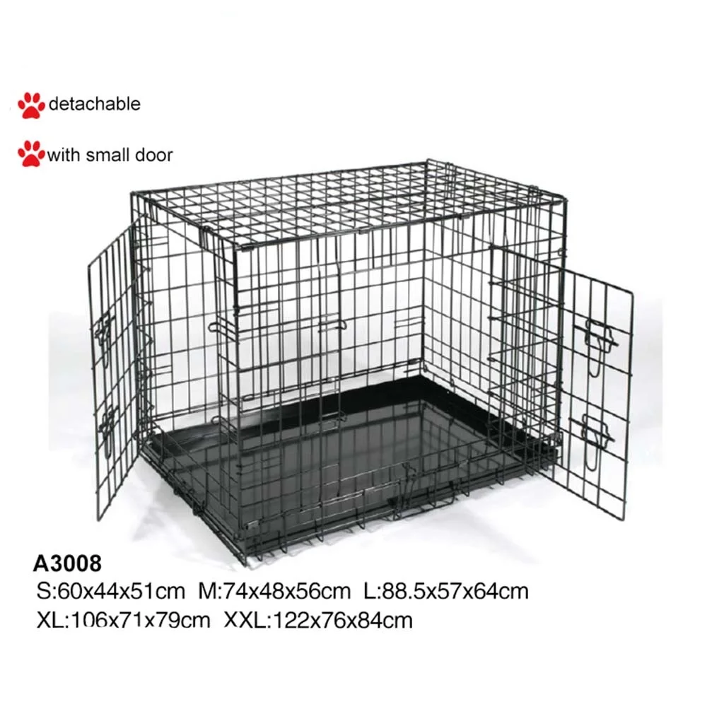 Wholesale Commercial Foldable Collapsible Large Design Cheap Stainless Steel Iron Metal Wire Dog Kennel Cages House - Buy Dog Cage,Dog Kennel Cage,Large Dog Cages For Sale Cheap Product Alibaba.com