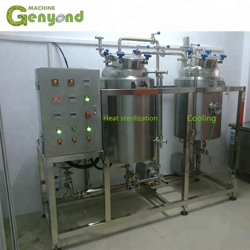 Small Scale Uht Milk Processing Plant Mini Milk Line