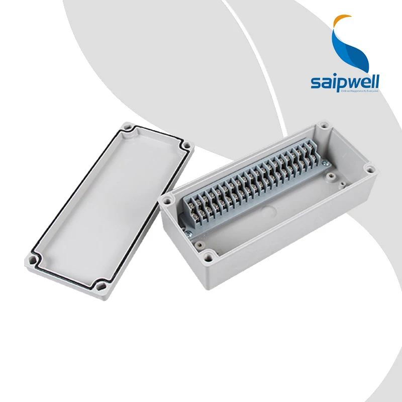 saip/saipwell waterproof box with terminals 170*160*70