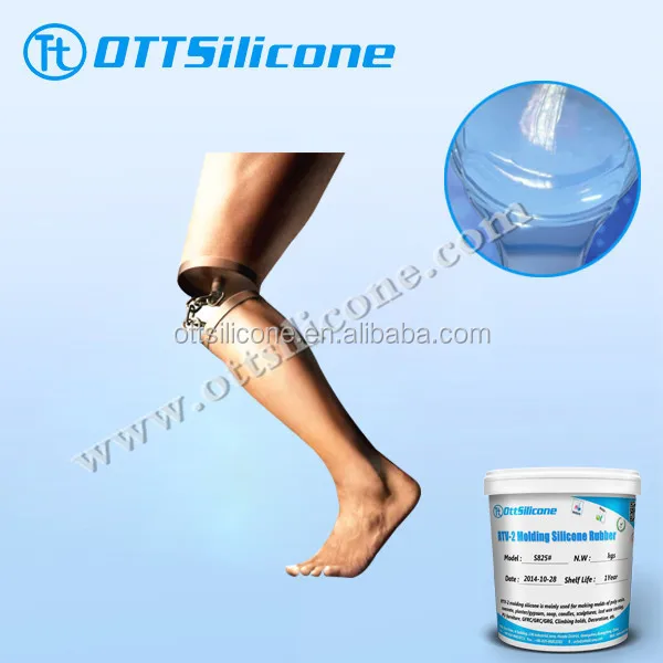 Silicone Rubber for Life Casting Artificial Body Part Making