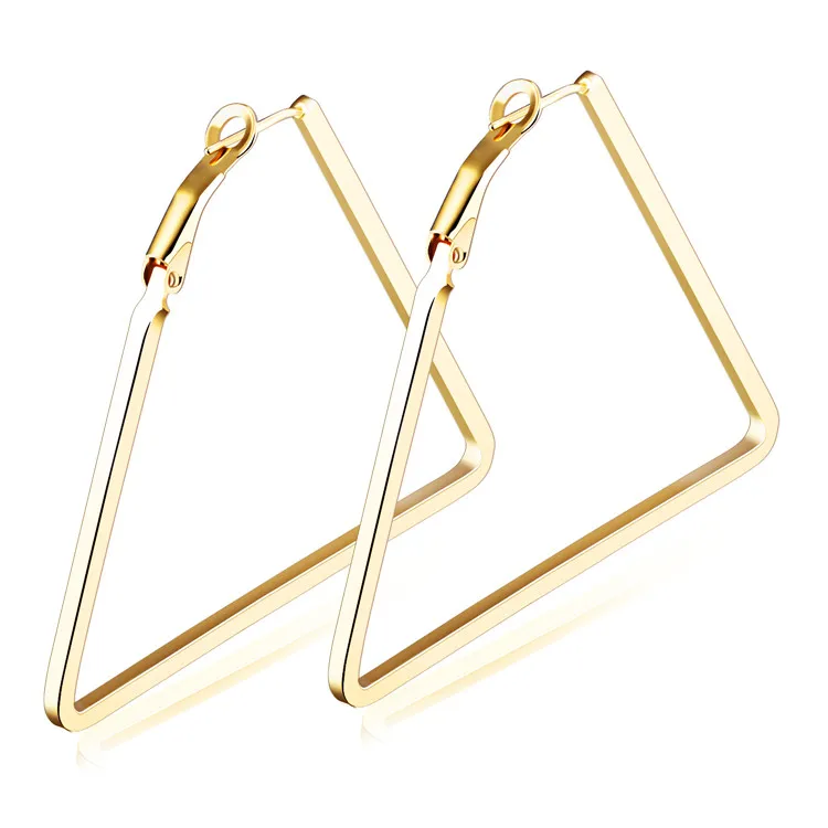 Flipkart.com - Buy Priceless Deals Triangle Shape Earrings, Studs with  White Stone for Women and Girls Metal Stud Earring Online at Best Prices in  India