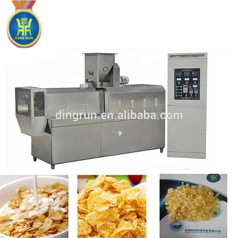 Weetabix Corn Flakes Breakfast Cereals Making Machine