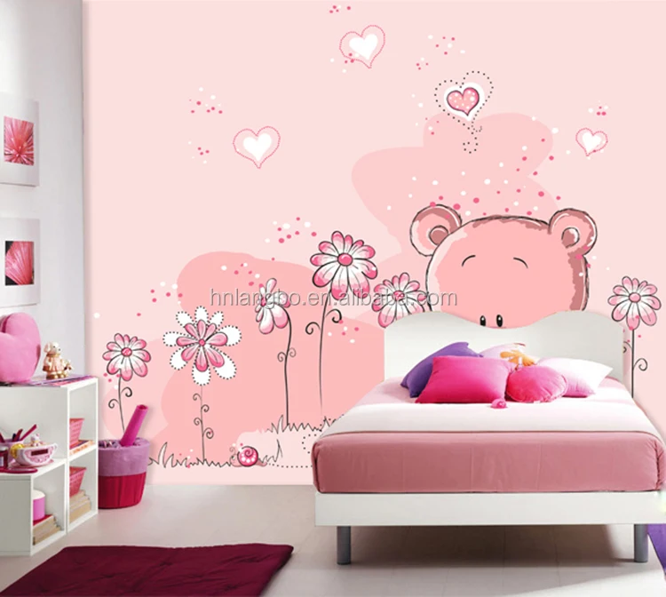 Buy Pastel Pink Girl Room Peel and Stick Wallpaper Sky Self Online in India   Etsy