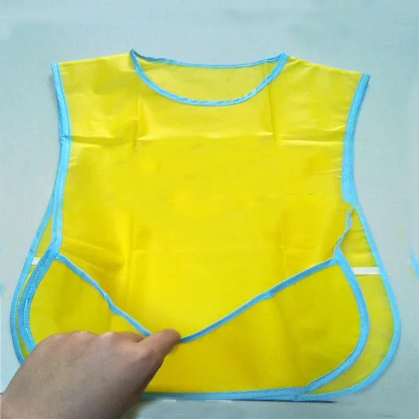 plastic waterproof peva kids painting apron