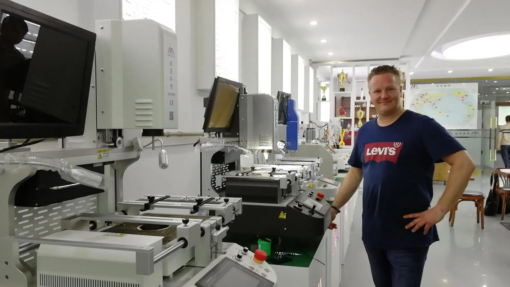 Remove & Repair Machine for Motherboard BGA IC Chip Components