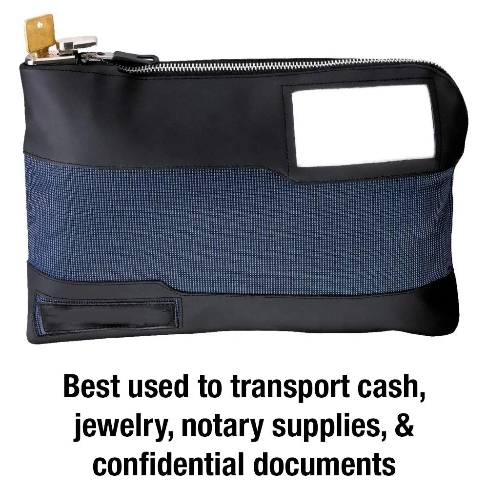 Custom Master Lock Money Bank Deposit Bags Security Cash Bag Money Bag