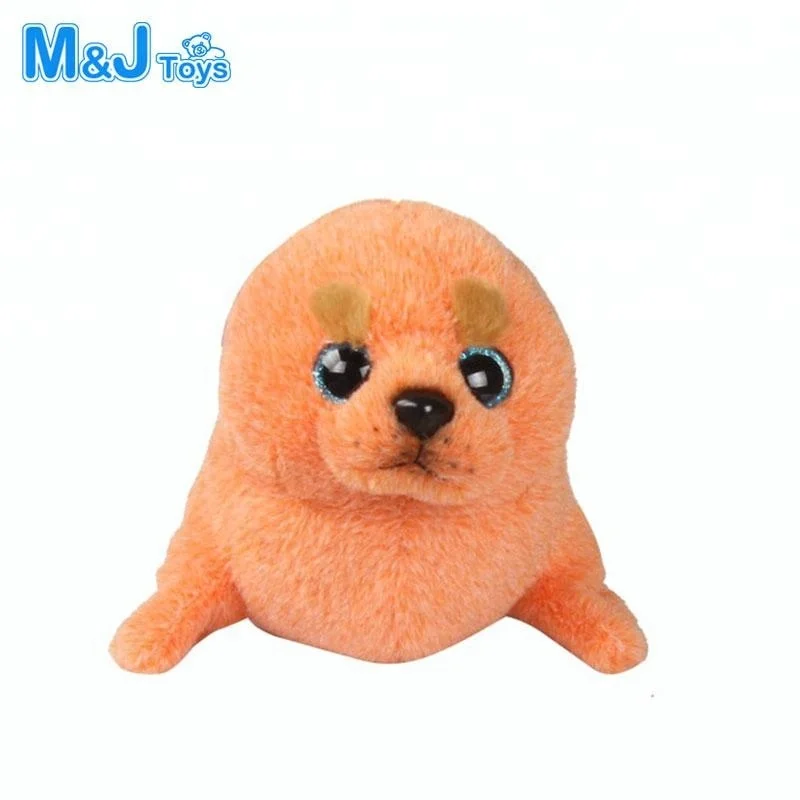 Orange Gros Yeux Joint En Peluche Doux Naturel Mer Animal Bebe Jouet Peluche Phoque Chien Jouets Buy Jouets De Loutre De Mer En Peluche Animaux De Mer En Peluche Modeles D Animaux De Mer