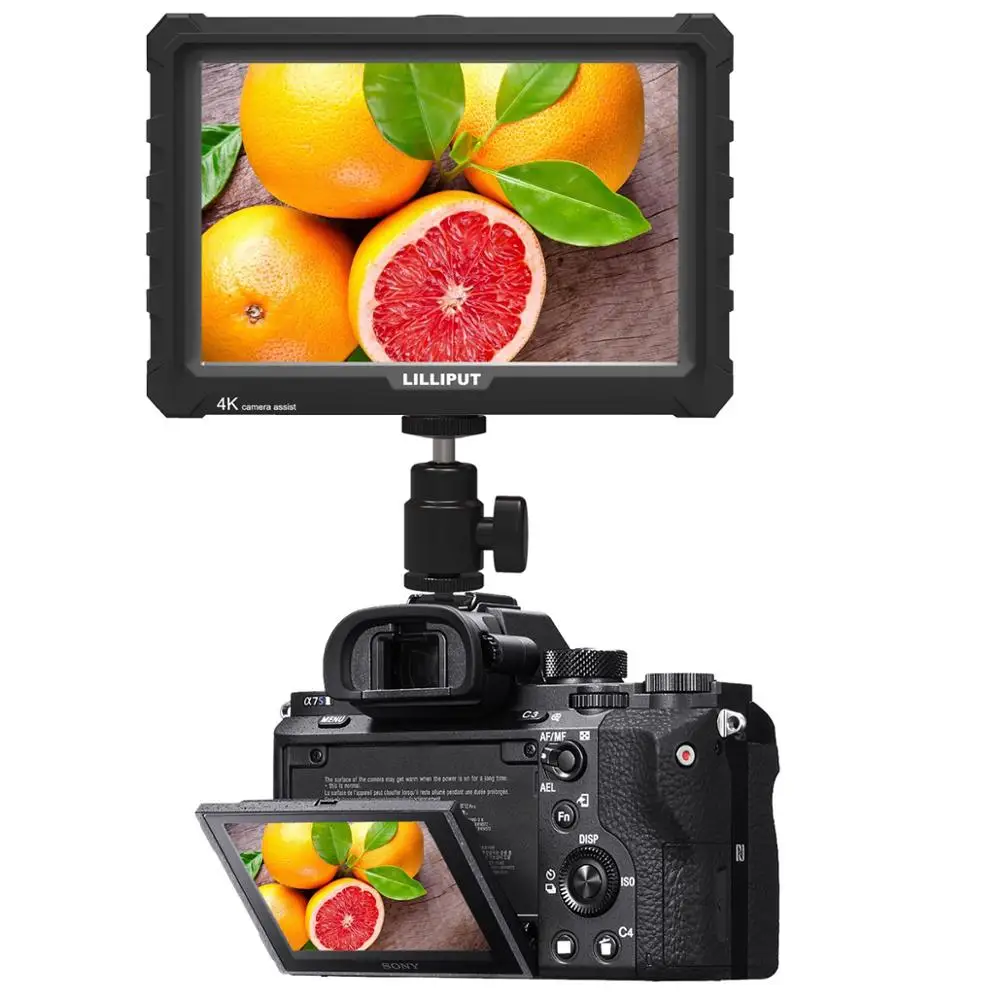 Lilliput A7s 7 Inch On Camera Field Monitor Supports 4k Hdmi Input Loop  Output 1920 × 1200 Native Resolutionためdslr Mirrorless - Buy Camera  Monitor,4k Monitor,Lilliput Product on Alibaba.com
