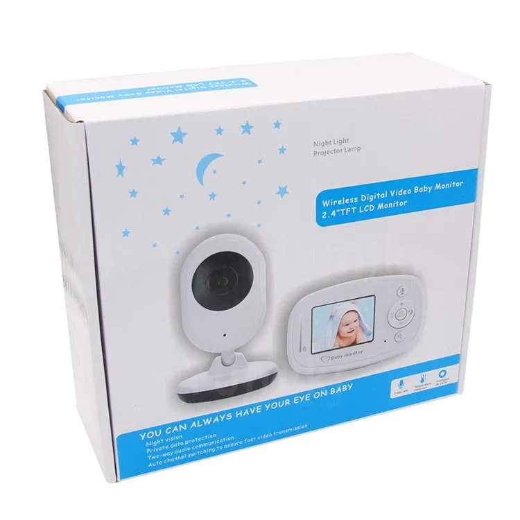 Baby Monitor Camera And Audio Long Distance Baby Monitor 2.4" Travel