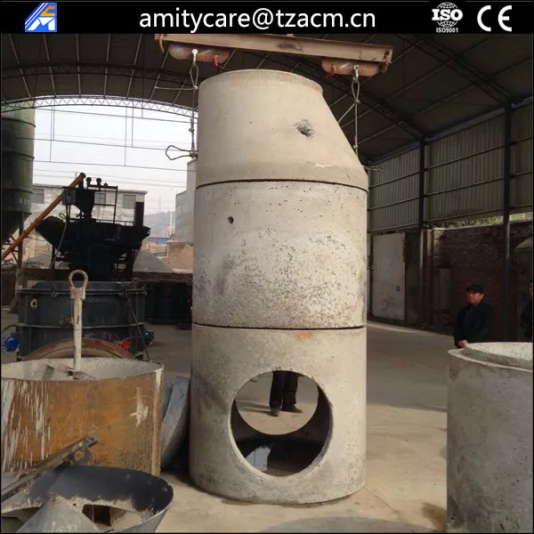 Vertical Cement Pipe Making Machine Concrete Pipe Machinery Manufacturer & Supplier Concrete Tube Manhole Mold