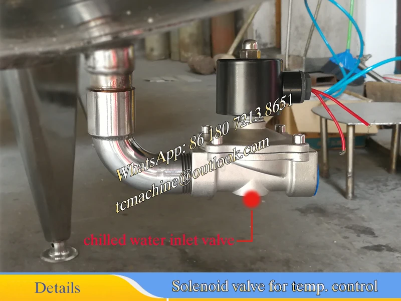 500L Электрический (пара) нагревательная партии резервуар для пастеризации молока