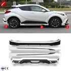 Auto Body Kits Front Rear Bumper Guard Side Skirt For CHR 2018