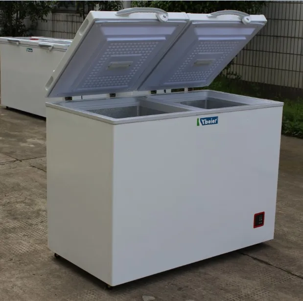 Super 110mm Insulation New Top Open Door Deep Freezer Dc 12v Freezer