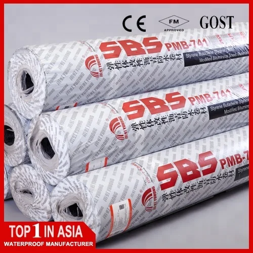 SBS Modified Bitumen Waterproof Membrane for Roof Repair