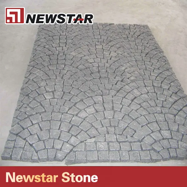 
Гранитный подъездной путь сетчатый камень 