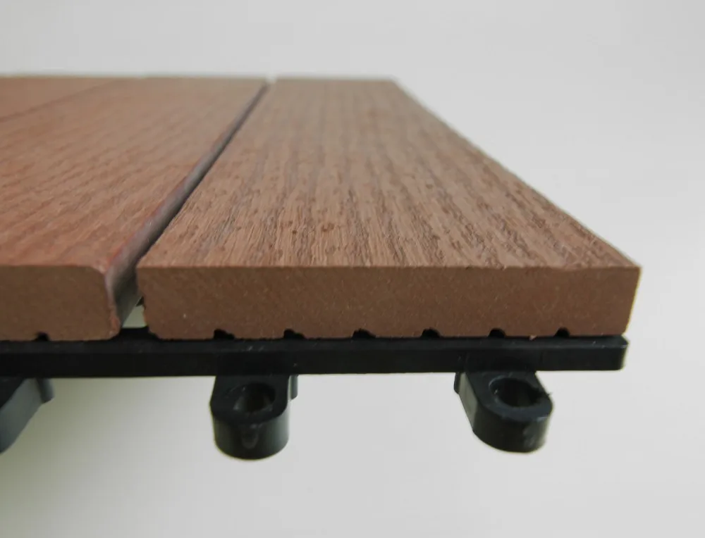 Plastic Composite Eco Recycle Decking Backyard Tile Ezflex