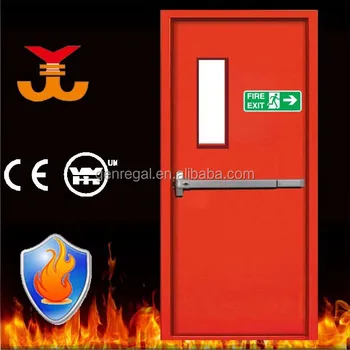 Epoxy Coated Emergency Exit Device Steel Fire Door - Buy Exit Device ...