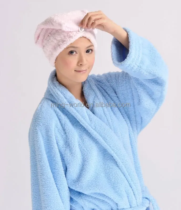 Fluffy towel robe Clearance