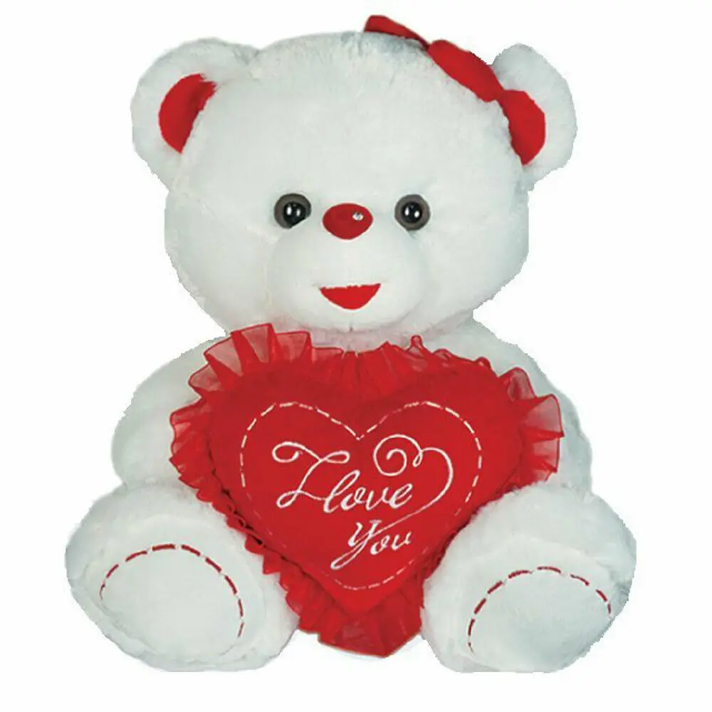 personalizzato coppia peluche orso giocattolo amore farcito orso giocattolo  per i regali di giorno di valentines