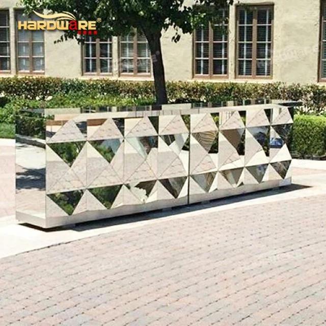 
 Стойка из нержавеющей стали на заказ для ресторана, винной, барной комнаты, барной стойки  