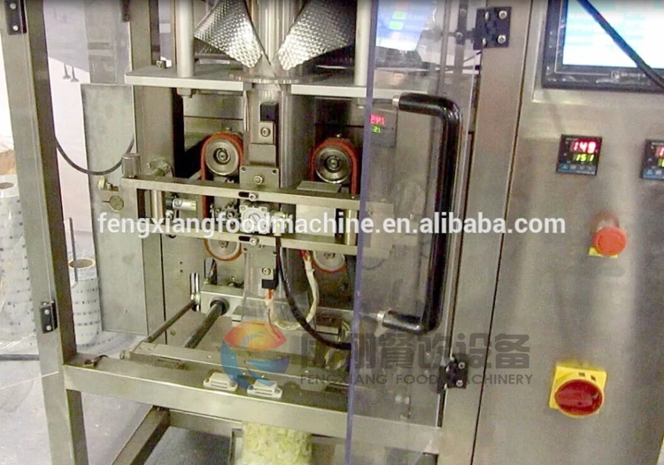 Automatic Banana Frozen French Fries Fresh Potato Crisp Chips Packaging Packing Machine With Nitrogen