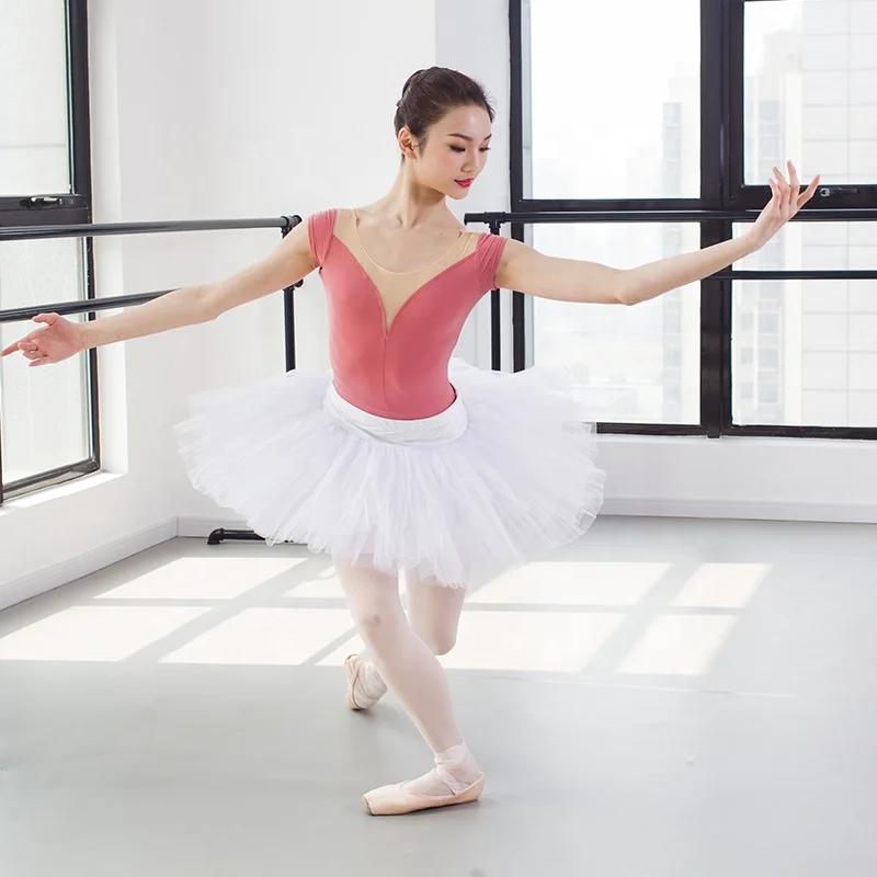 Swan Lake White Girls Skirt Dress Tutus Ballet Dance Leotard Costume Dancewear 