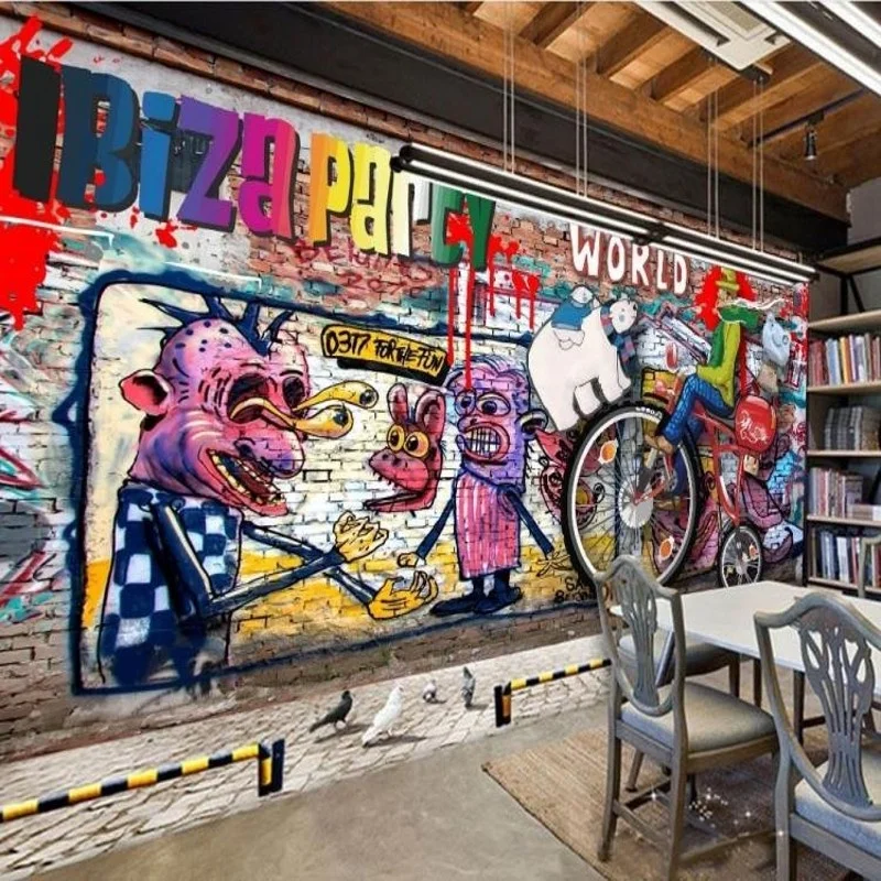 ストライプ壁紙モダン3dレトロレンガパーソナリティグラフィティ大壁画ドバイ3d壁紙寝室3d壁紙 Buy 寝室の 3d 壁紙 ホットセックスの壁紙 壁用 ストライプの壁紙現代の Product On Alibaba Com