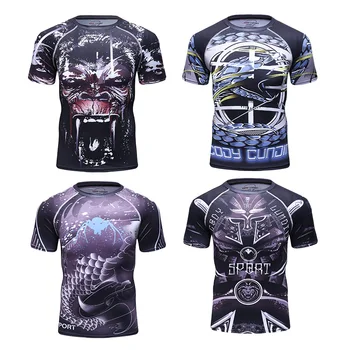Cody Lundin New Sublimation Pattern Design Sports T Shirts Mens Fitness Exercise Apparel
