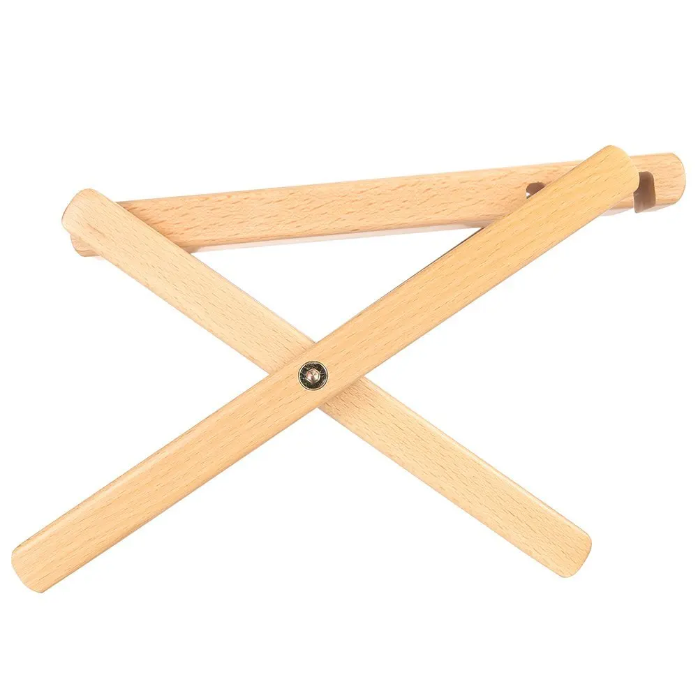 Бамбуковый складной табурет для унитаза Регулируемый ступенчатый стул