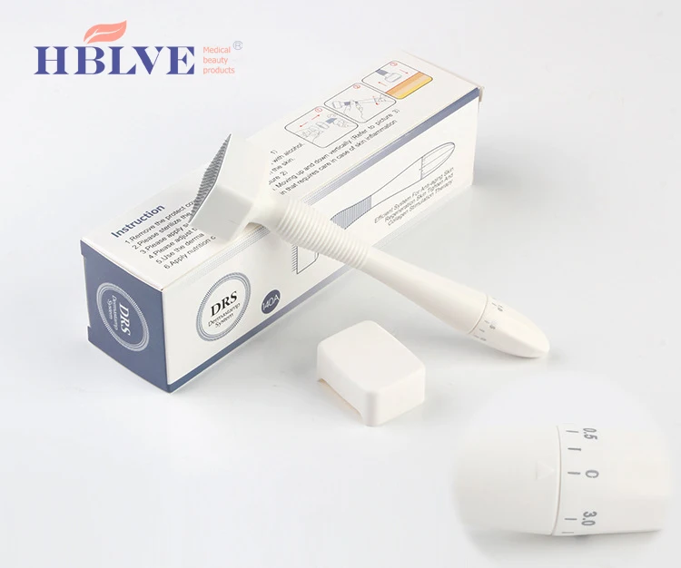 Прямая продажа с фабрики, оптовая продажа, ролик для завивки кожи, регулируемый Дерма-штамп для лица и тела