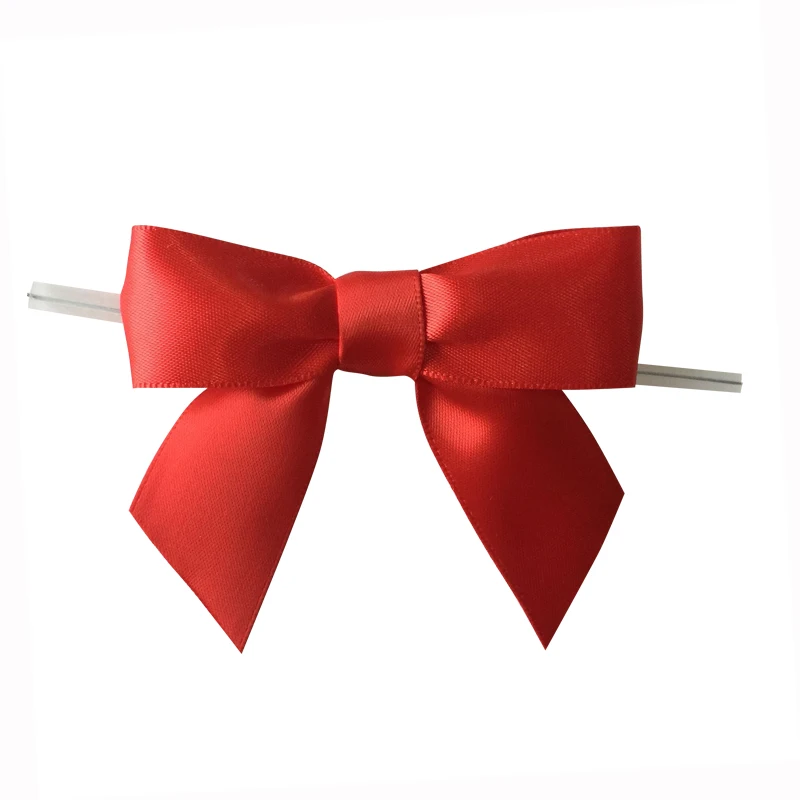 Wholesale Custom Ready Made Bows Satin For Gift Packing, bows for packing