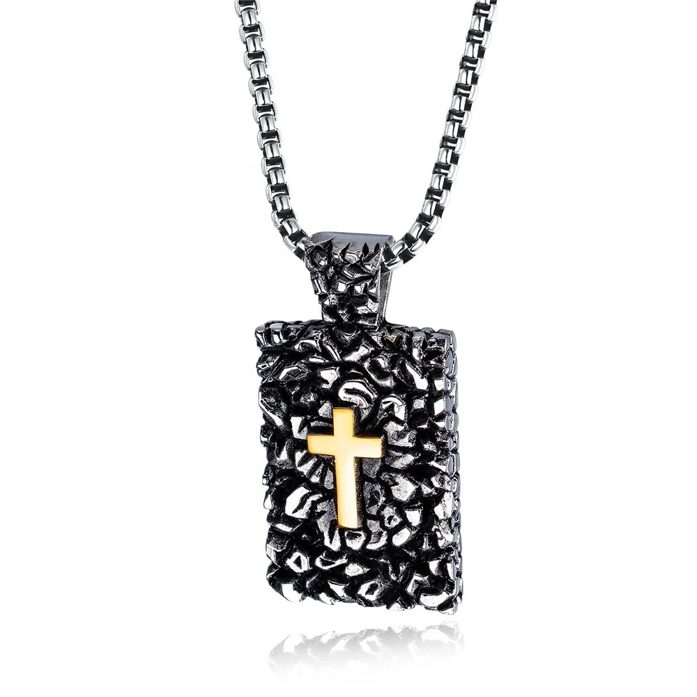 Punk Rock Religious Belif Chunky Chain 