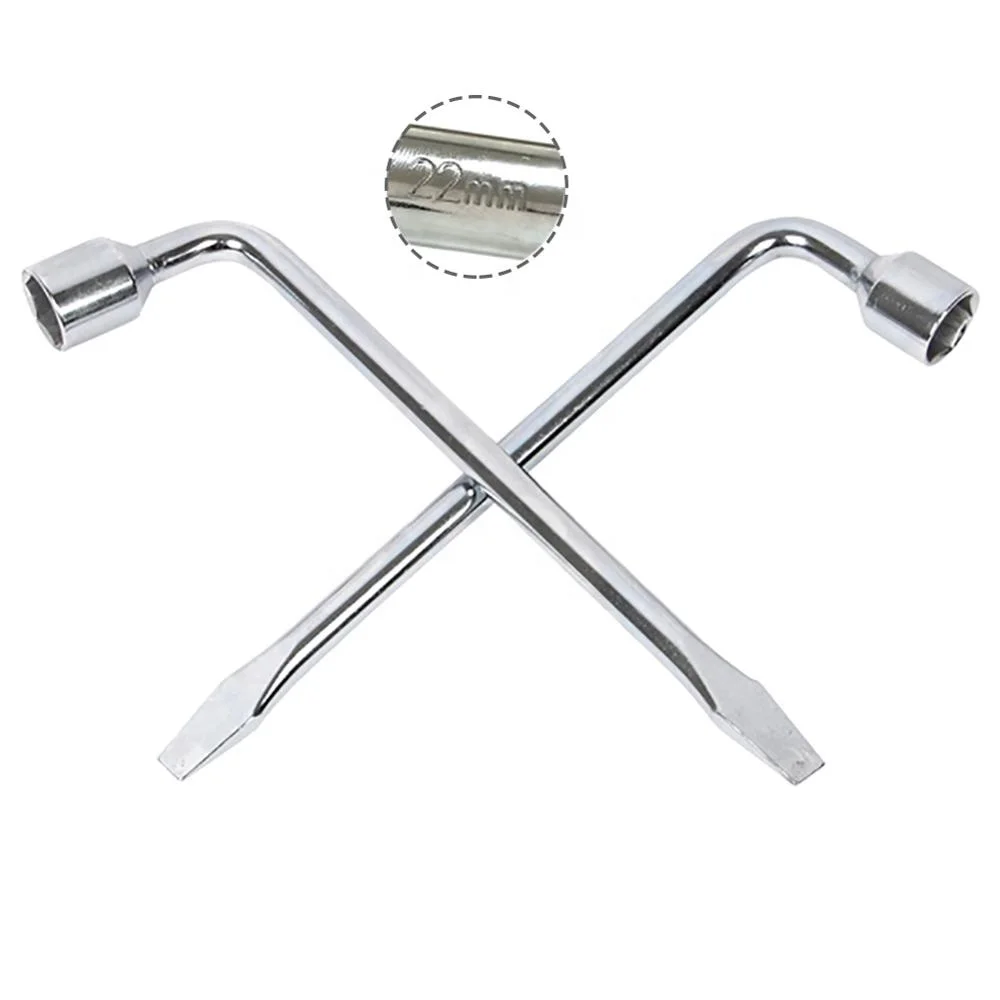 Socket Lug Wrench  L Type Hexagon Slotted End Socket Lug Wrench