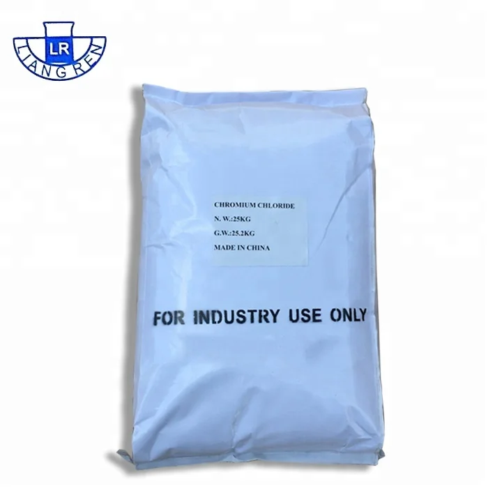 
98% хлорид хрома crcl3.6h2o, хромирование, используемое в промышленности в качестве морданта и реагента 